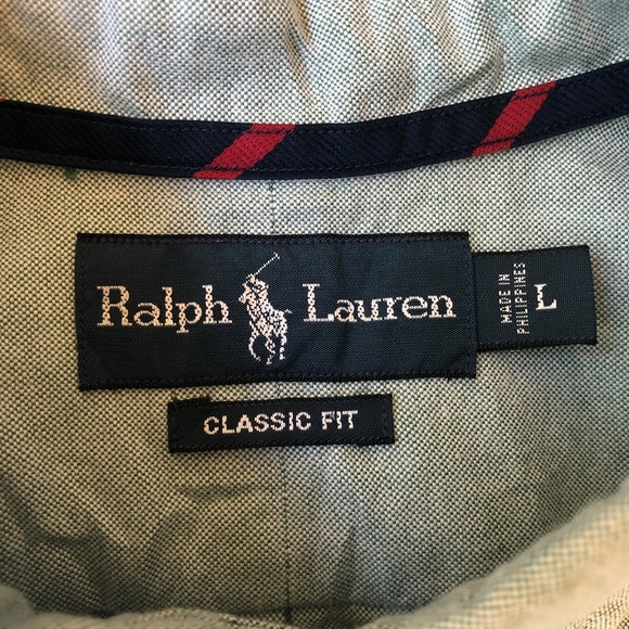 Ralph Lauren Classic Fit Button Down Long Sleeve L - Picture 4 of 13